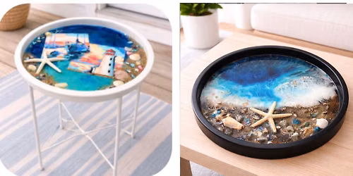 Resin Serving Boards, Trays and Tables