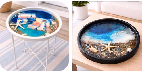 Resin Serving Boards, Trays and Tables