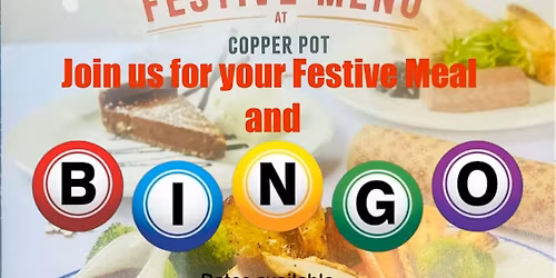 Festive meal and bingo afternoon 