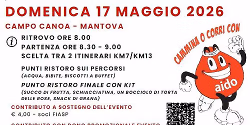 Cammina o Corri con AIDO (4\u00b0 edizione)