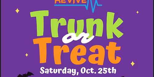 Revive Counseling 2nd Annual Trunk-OR-Treat