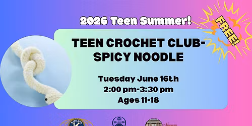 June Teen Crochet Club