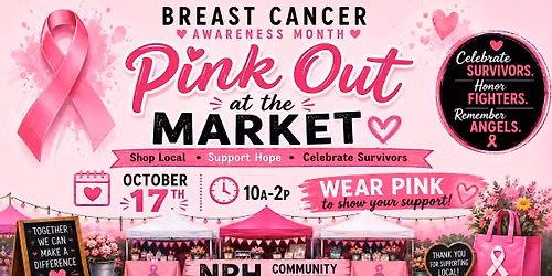 PINK OUT at the Market
