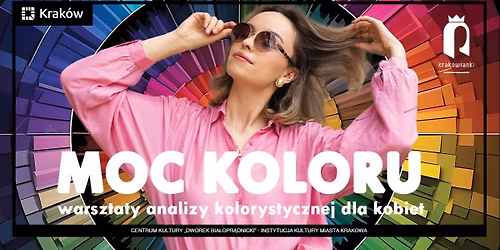 BRAK MIEJSC! Moc Koloru \u2013 warsztaty analizy kolorystycznej dla kobiet