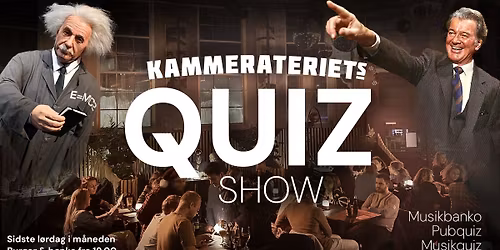 Kammerateriets Quiz Show - april
