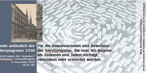 Gedenkstunde anl\u00e4sslich der Novemberpogrome