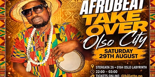 Afrobeat Take over Oslo City @labyrinth