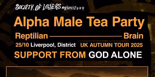 Alpha Male Tea Party at District
