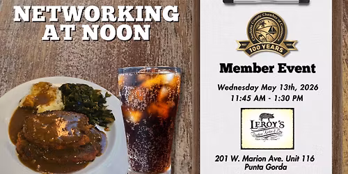 May Networking at Noon \u2014 Members Event