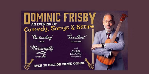 Dominic Frisby on Tour! in Southampton