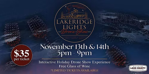 Lakeridge Lights - An Interactive Drone Show Experience
