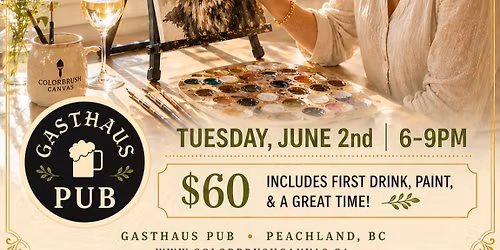 PEACHLAND SIP & PAINT YOUR PET EVENT