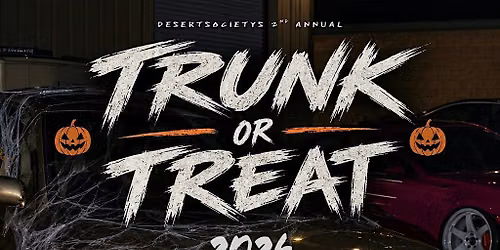 Desertsociety's 2nd Annual Trunk or Treat