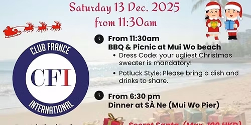 Christmas BBQ & Thai dinner