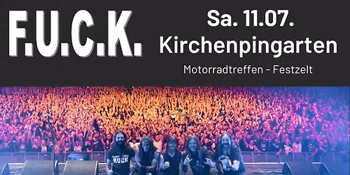 F.U.C.K. & Flashback in Kirchenpingarten (Motorradtreffen - Festzelt)