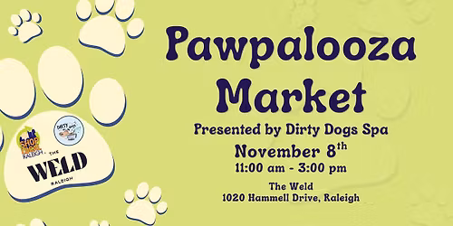 Pawpalooza Market at The Weld Presented by Dirty Dogs Spa