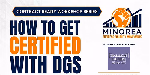 How to Get Certified with DGS (California Department of General Services)
