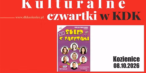 KOZIENICE: \ud83d\udecd\ufe0f \u201eSklep z facetami\u201d \u2013 spektakl komediowy