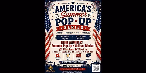 America's Summer Pop-Up & Artisan Market
