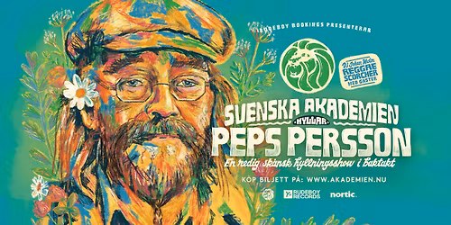 (Sluts\u00e5lt) Svenska Akademien hyllar Peps Persson \u2013 en redig sk\u00e5nsk hyllningsshow i baktakt!