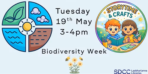 Biodiversity Week Storytime And Craft