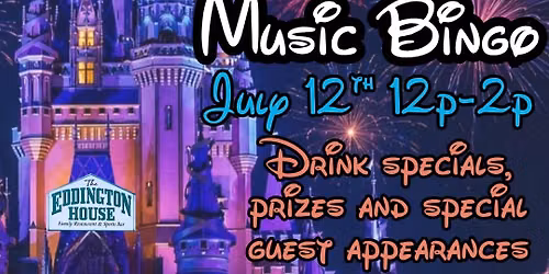 Disney Music Bingo Brunch
