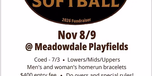 Out of the Darkness- East Division Fundraiser tournament