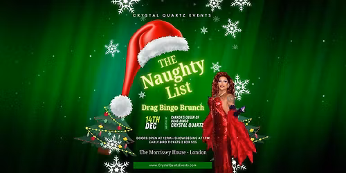 The Naughty List- Drag Bingo Brunch - London