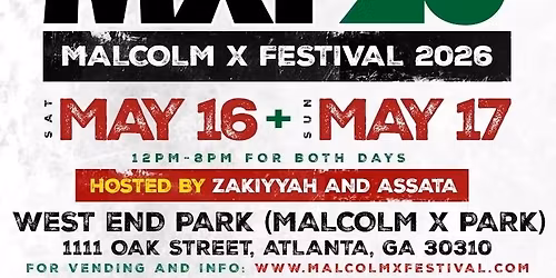 Malcolm X Festival 2026