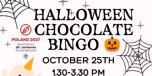 HALLOWEEN CHOCOLATE BINGO