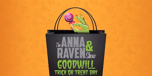 Anna & Raven Goodwill Trick Or Treat Day