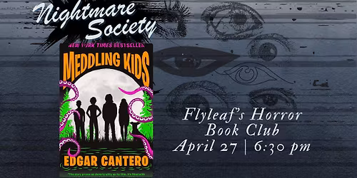 Nightmare Society Book Club - April Meeting