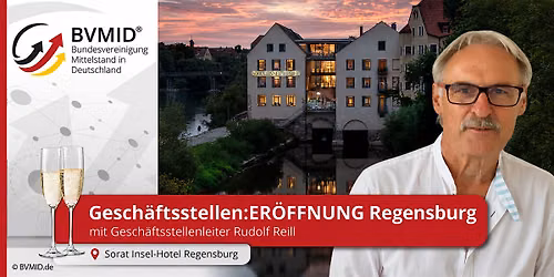Er\u00f6ffnung der Gesch\u00e4ftsstelle des BVMID Regensburg mit Oberpfalz