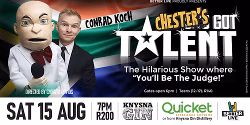 Chester's Got Talent (with Conrad Koch)