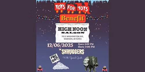 Toys 4 Tots Benefit at High Noon Saloon