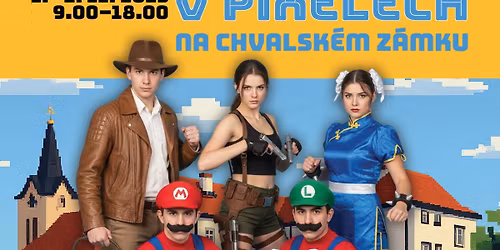 Dobrodru\u017estv\u00ed v pixelech na Chvalsk\u00e9m z\u00e1mku
