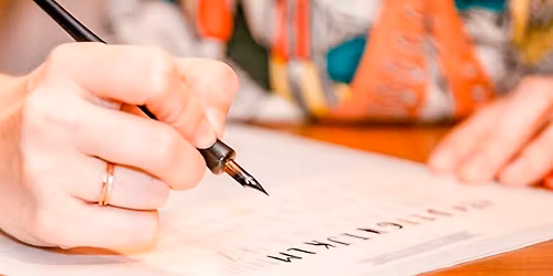 Modern Calligraphy for Beginners at Take Flight Spirits