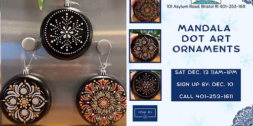 Mandala Dot Art: Ornaments