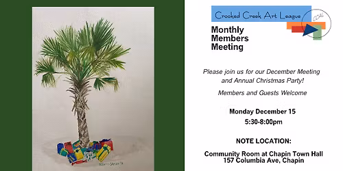 Dec 15, 2025, CCAL Monthly Meeting