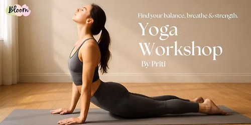 Yoga Workshop by Priti