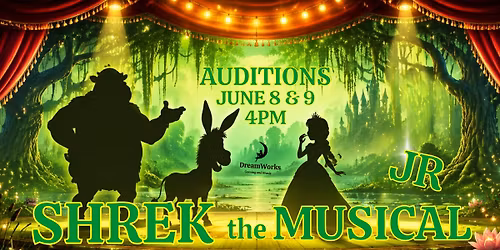 CALLING ALL YOUNG FAIRYTALE MISFITS! Shrek Jr. Auditions Are Here!