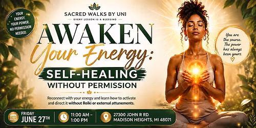 Awaken Your Energy: Self-Healing Without Permission