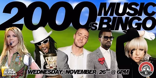 2000's Music Bingo @ The Tangled Wood (Bettendorf, IA) \/ Wednesday, November 26th @ 6pm