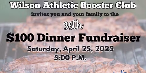 $100 Dinner Fundraiser