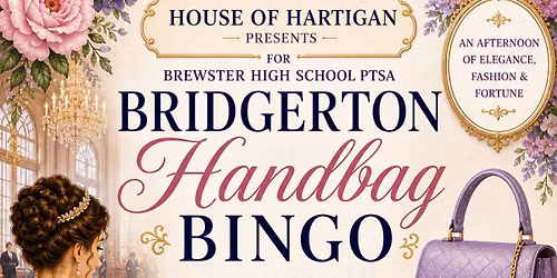Designer Handbag Bingo for Brewster HS PTSA