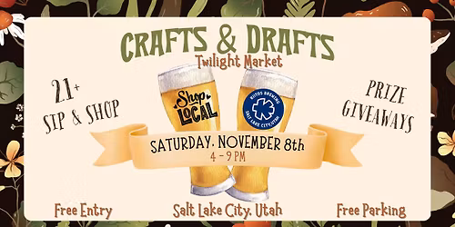 Crafts & Drafts Fall Sip and Shop Market
