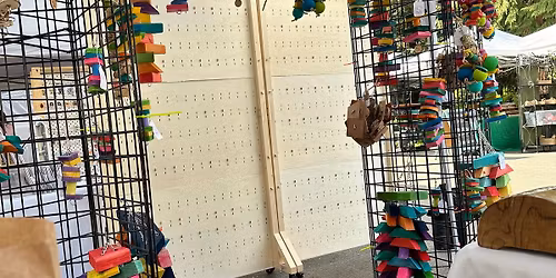 Parrot Toys at Yelm Farmers Market