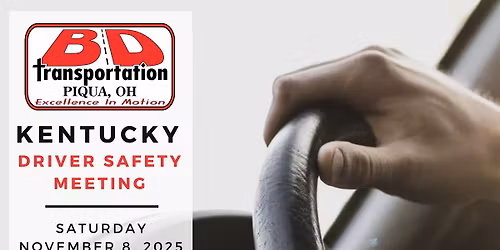 Kentucky Driver Safety Meeting