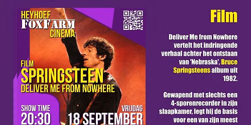 Bruce Springsteen: Deliver Me From Nowhere @ FoxFarm! (film)