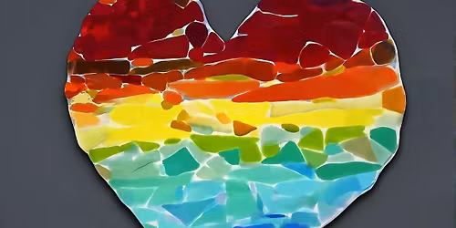 Fused Glass Heart Workshop - Lake Orion